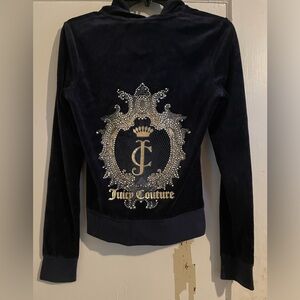 Y2K Vintage Juicy Couture Velour Tracksuit Zip Up Jacket
